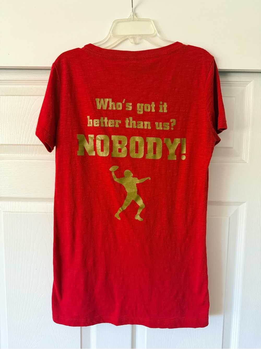 San Francisco 49ers Throw Back Harbaugh T-Shirt